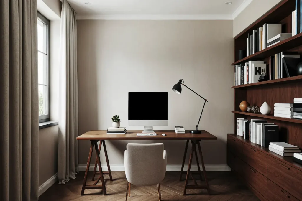 Ideias para uma decoração do escritório moderno