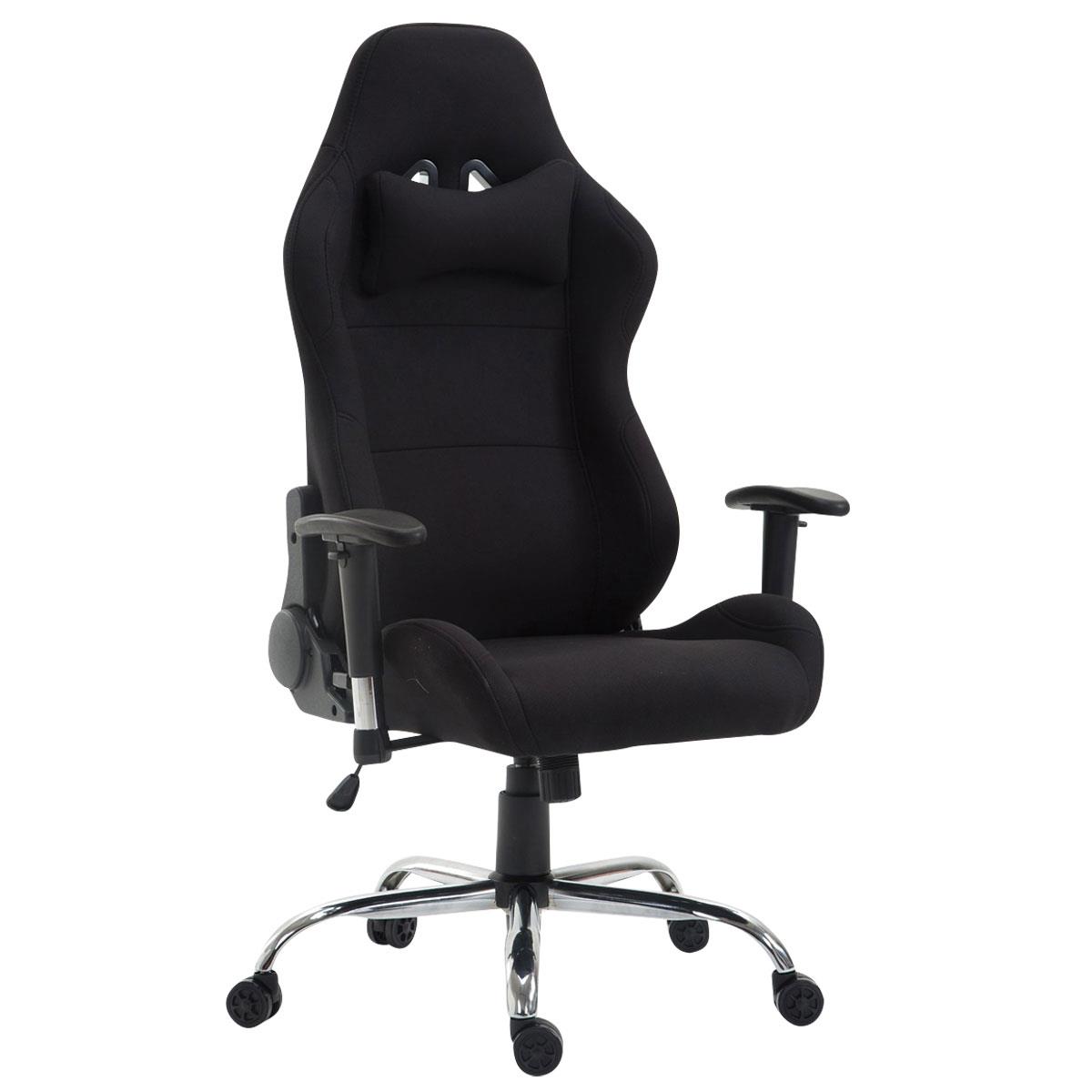 Cadeira Gaming ROSBY PANO, Design Desportivo e Muito Confortável, Cor Preto