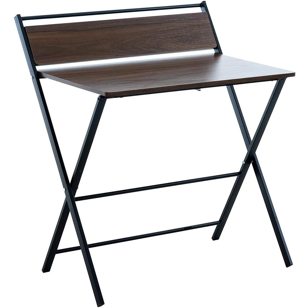 Mesa de Escritório Dobrável FORBY, Dimensões 84x62x93 cm, Metal e Madeira