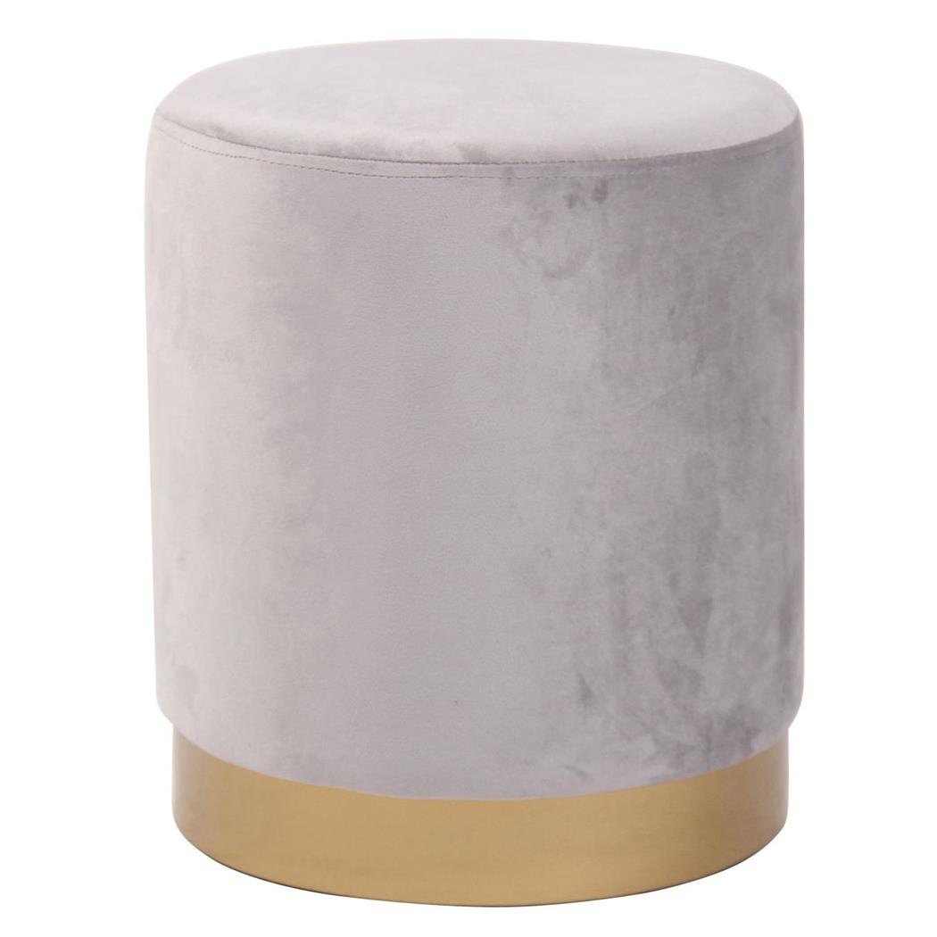 Banco Exclusivo TIBET VELUDO, Design Elegante, Estilo Moderno, Cor Cinza