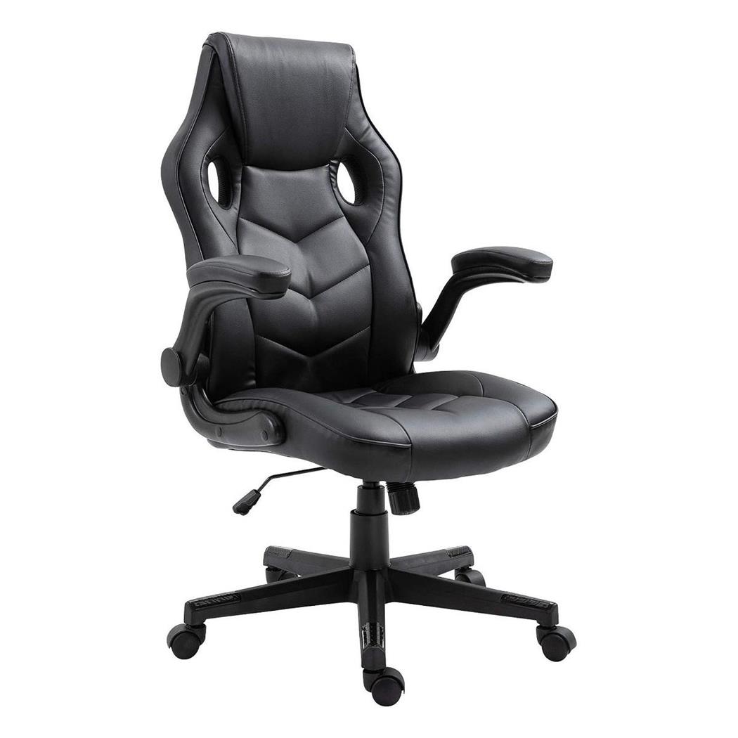 Cadeira Gaming MAX, Máxima Comodidade, Apoia Braços Dobráveis, Preto