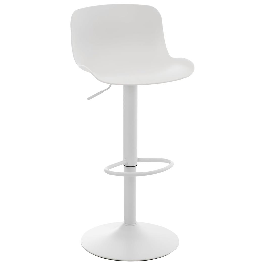 Banco de Escritório HULUN, Fabricado em Polipropileno, Muito Versátil, Cor Branco