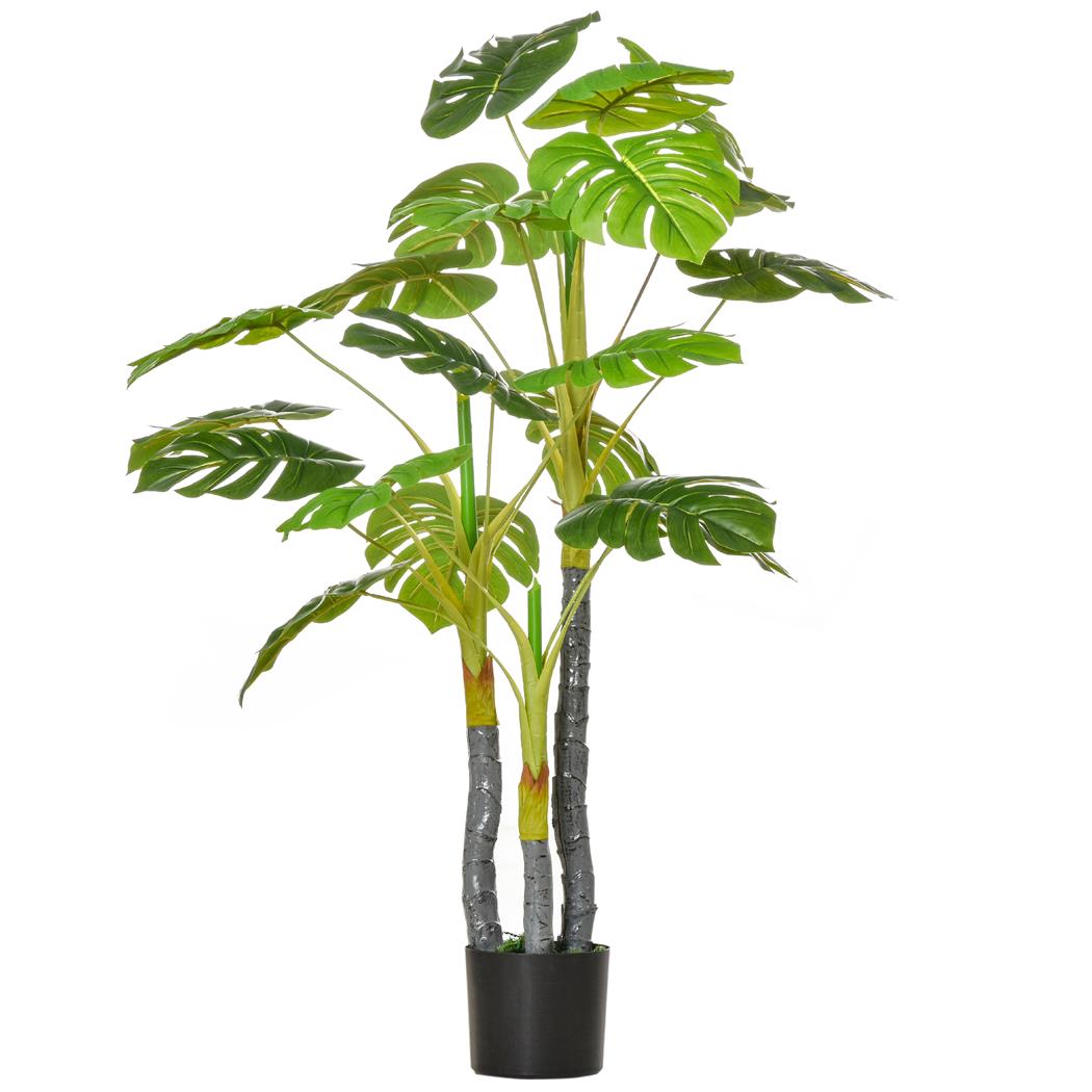 Planta de Escritório LUMA, Altura 120 cm, Árvore Tropical com Vaso Incluído
