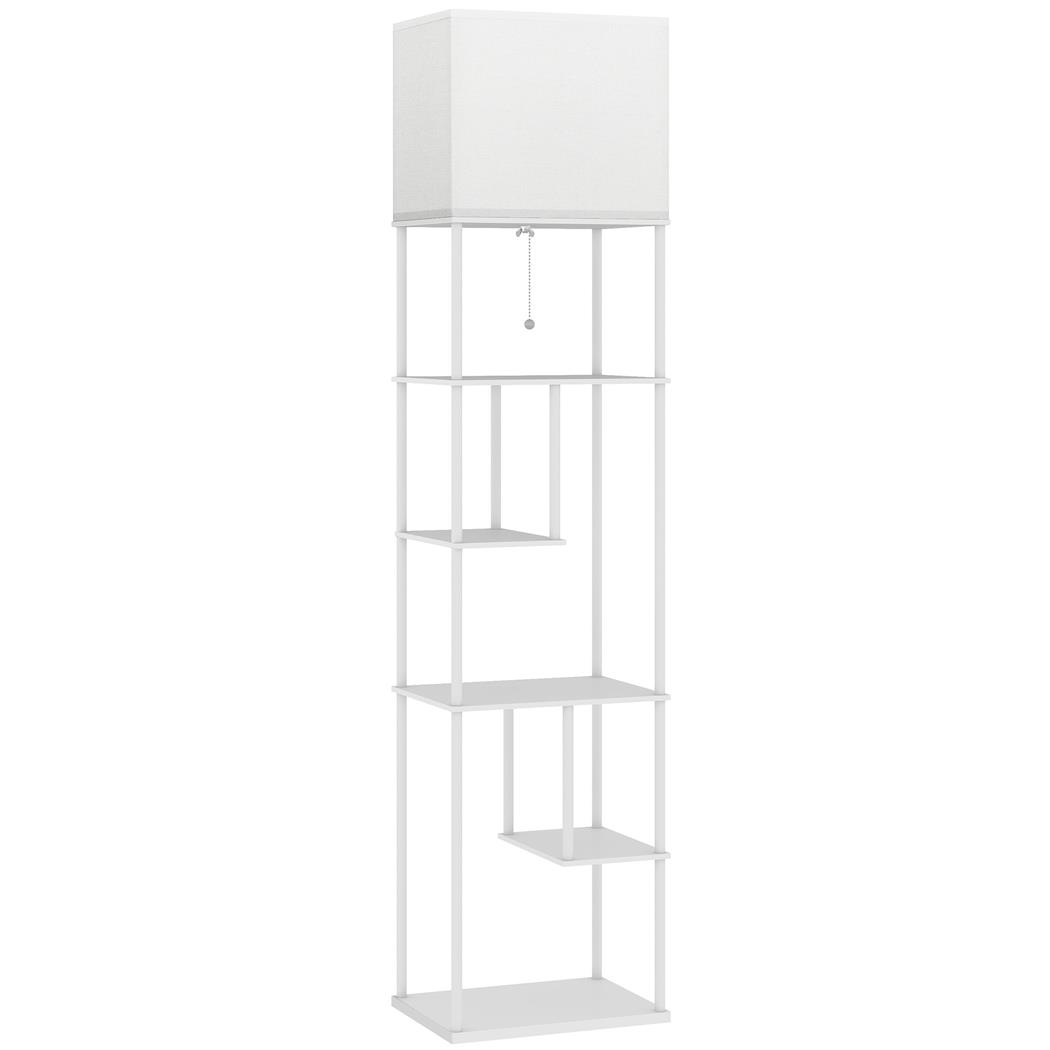 Candeeiro de Escritório VETRA, Com Prateleiras, Temperatura de Cor Regulável, Cor Branco