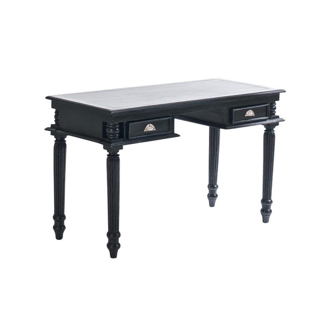 Mesa LUCAS, Estilo Clássico, Dimensões 130x82,5x60cm, Em Madeira, Cor Preto