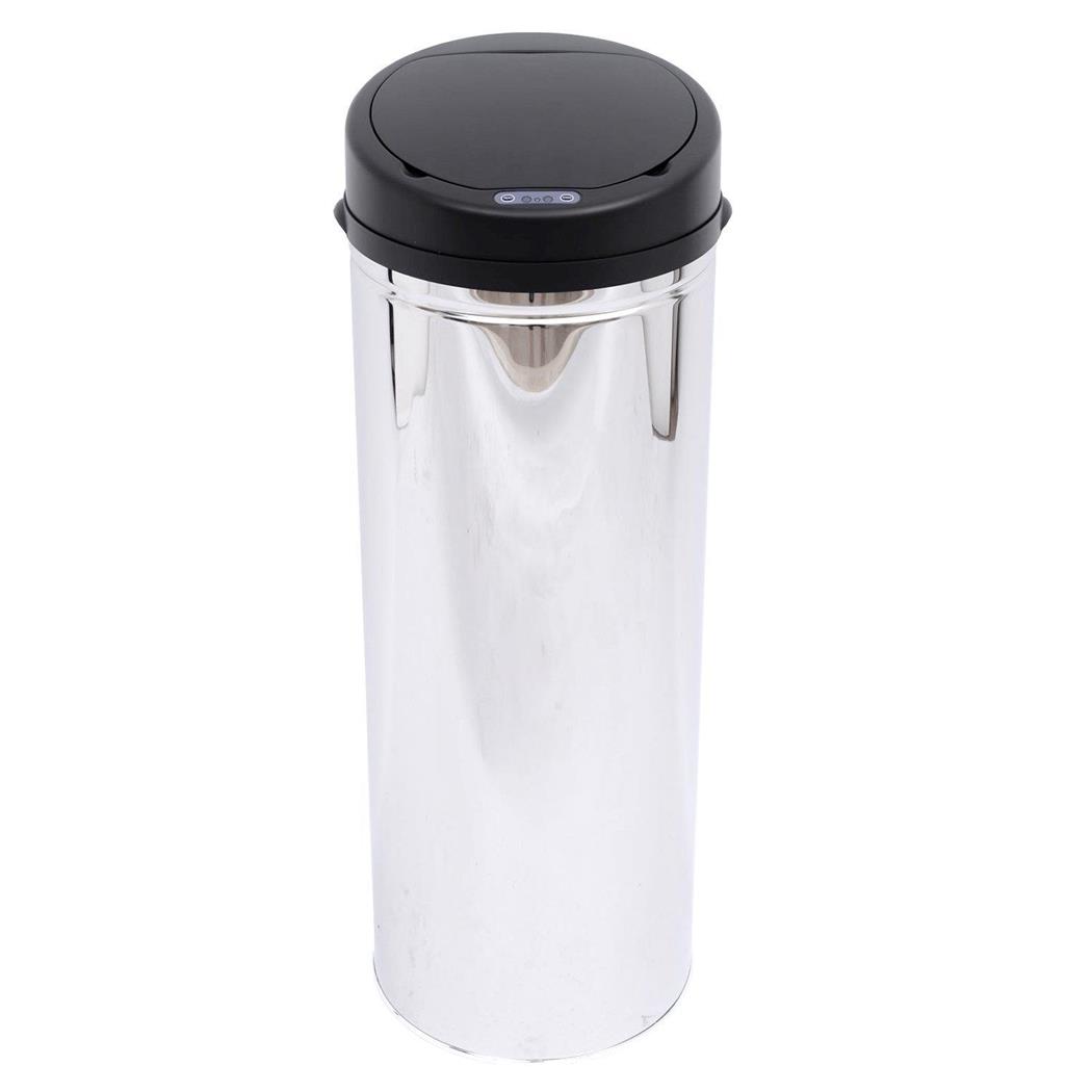 Papelera NURUL, Apertura Automática, Capacidad 50 L, Dimensiones 30,5x85,5 cm