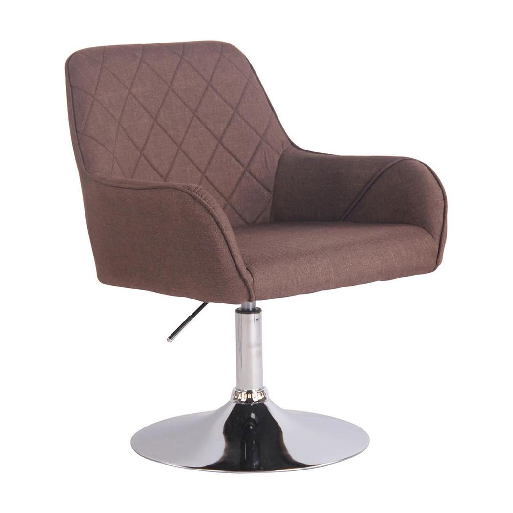 Cadeira de Escritório DARY BASE PANO, Estructura Metálica, Em Cor Castanho