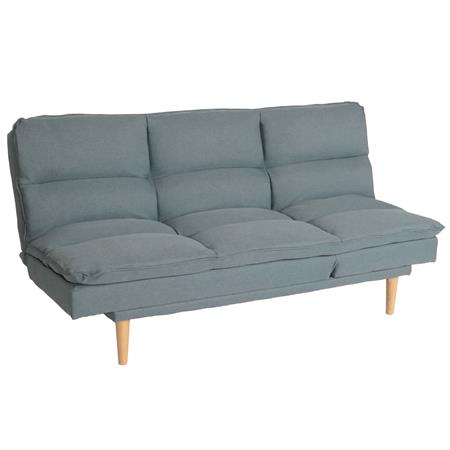 Sofá de 3 lugares MENDIX, Conversível em Cama, Prático e Versátil, em Tecido, cor Cinzento