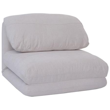 Sofá NANTES, Conversível em cama, Cómodo e Versátil, em Pano cor Bege