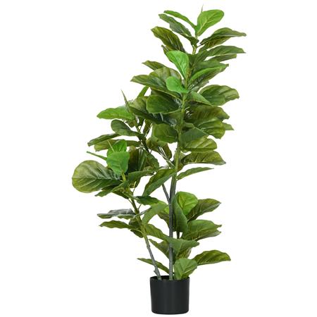 Planta de Escritório STAISY, Ficus com 110 cm de altura, com 90 Folhas, Verde