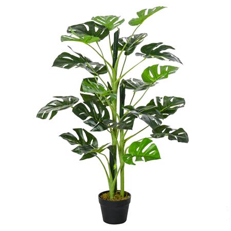 Planta de Escritório DAINTREE, Monstera com 100 cm de Altura, para Interior e Exterior, Cor Verde