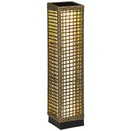 Candeeiro Solar de Escritório NEXO, com Painel de Carregamento, Altura de 69 cm, Cor Castanho