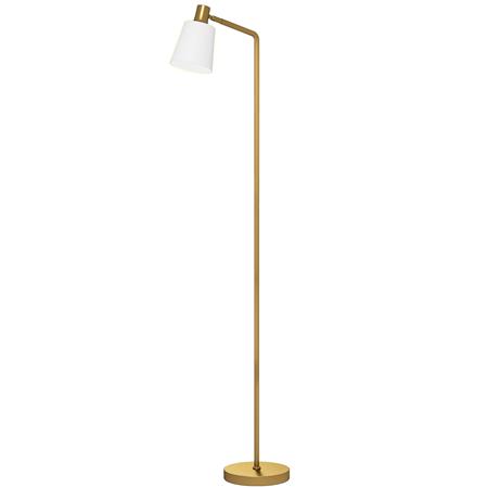 Candeeiro de Escritório FLUX, Com Abajur Giratório e 3 Temperaturas, Cor Dourado
