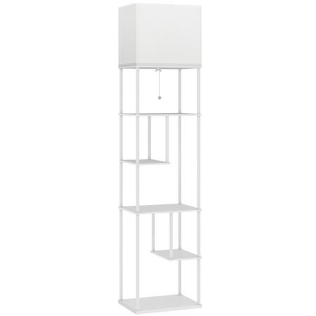 Candeeiro de Escritório VETRA, Com Prateleiras, Temperatura de Cor Regulável, Cor Branco