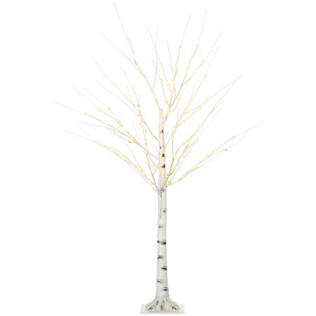 Candeeiro de Escritório ALBA, Design em Forma de Árvore com 12 Ramos, Adequado para Interiores e Exteriores, Cor Branco