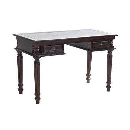 Mesa LUCAS, Estilo Clássico, Dimensões 130x82,5x60cm, Em Madeira, Cor Castanho
