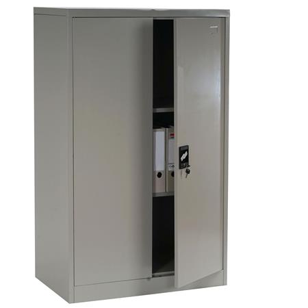 Arquivador Metálico EDIT 2 PORTAS, 140x80x37cm, em Aço, Cor Cinza