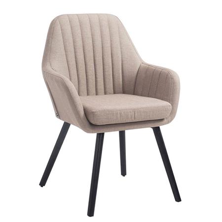 Cadeira de Visita, SERENA, Comodidade, Madeira de Carvalho Negra, Cor Castanho Claro